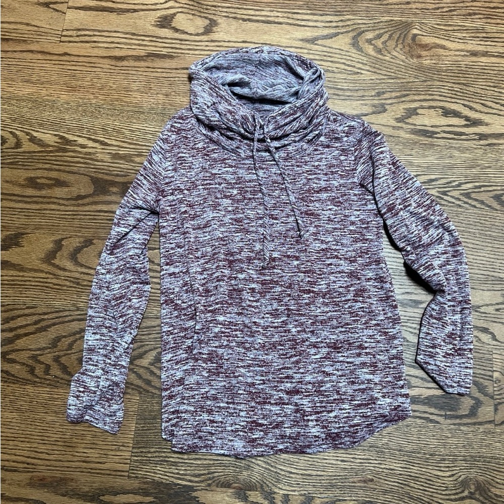 Small cowl neck sweater